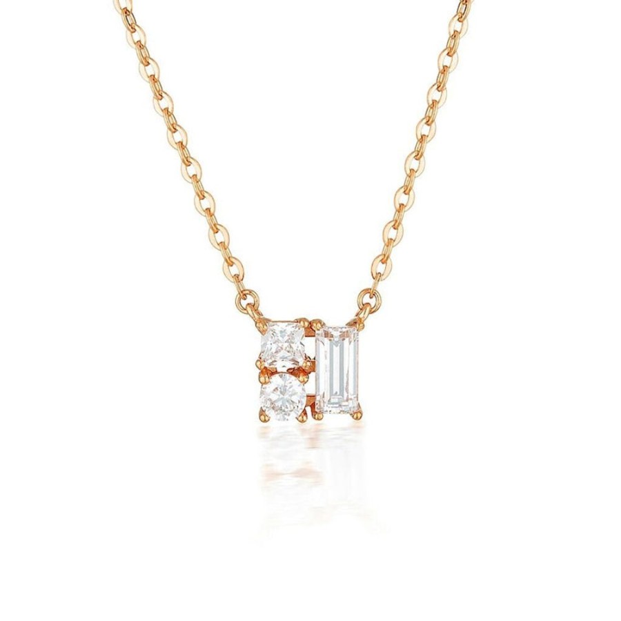 Jewellery Georgini | Thea Pendant Rose Gold