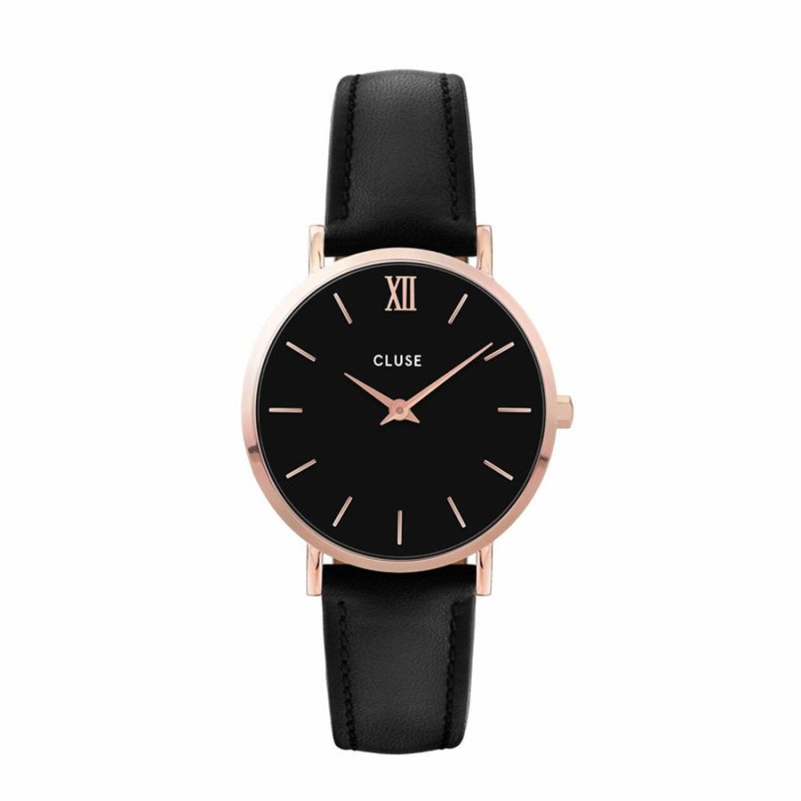 Watches Cluse | Cluse Minuit Rose Gold Watch