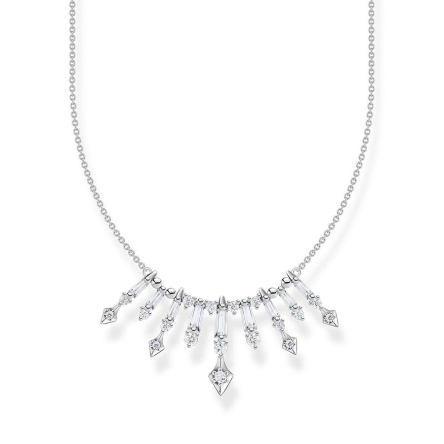 Jewellery Thomas Sabo | Thomas Sabo Necklace With Winter Sun Rays Silver