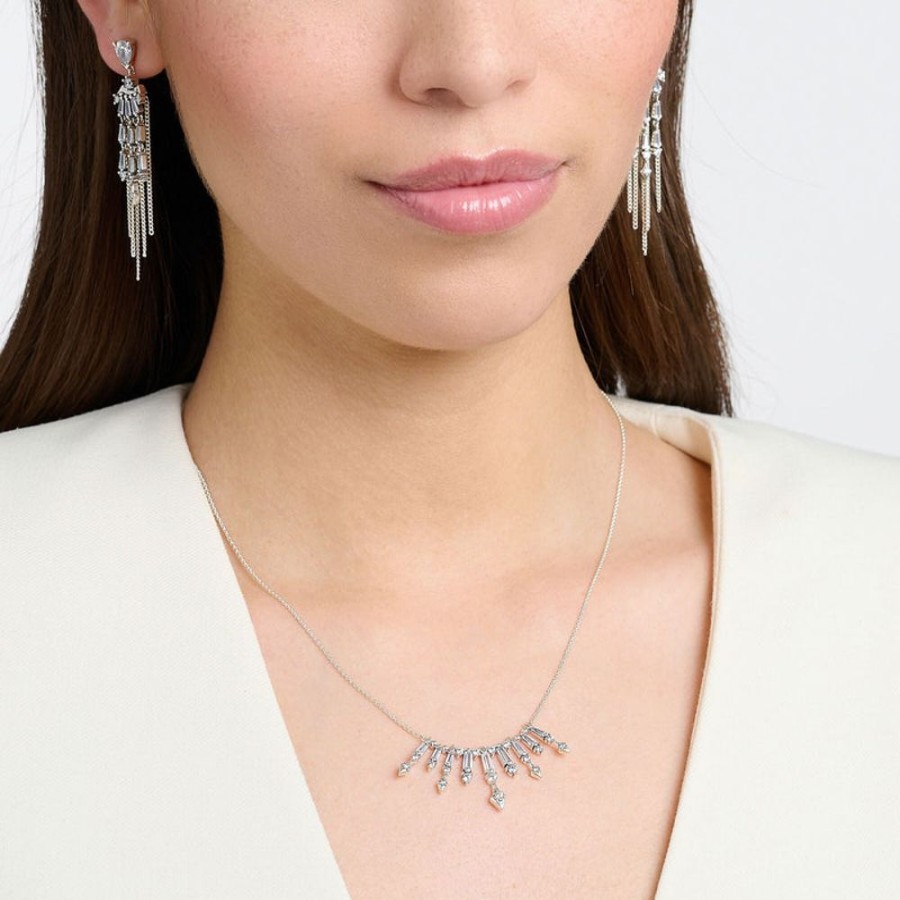 Jewellery Thomas Sabo | Thomas Sabo Necklace With Winter Sun Rays Silver