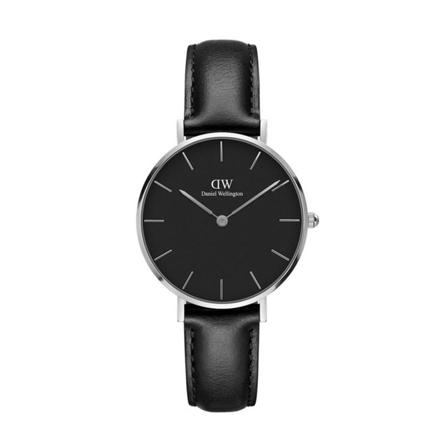 Watches Daniel Wellington | Petite 28Mm Sheffield Black Dial Watch