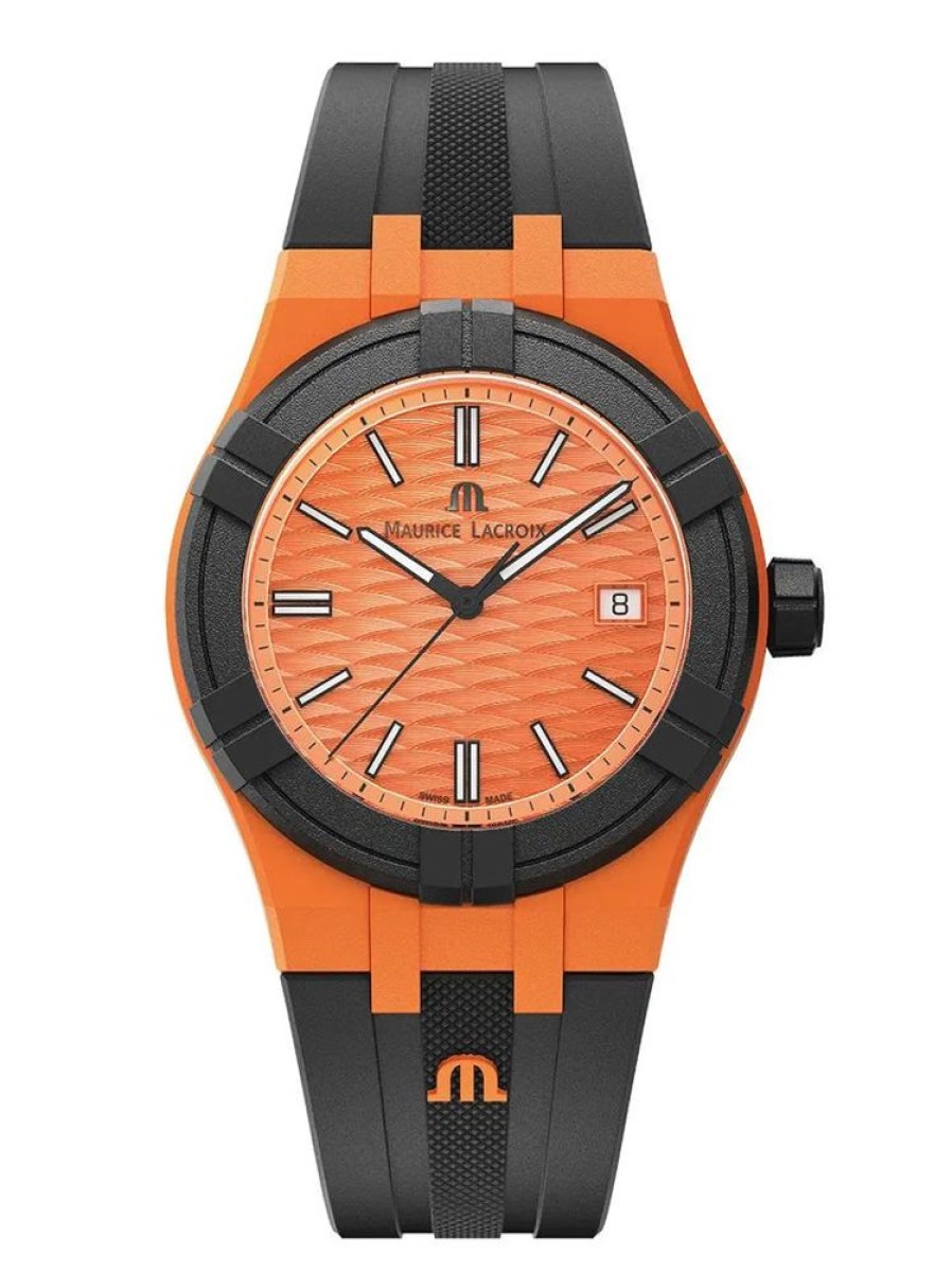 Watches Maurice Lacroix | Swiss-Made Aikon #Tide Date 40Mm Watch