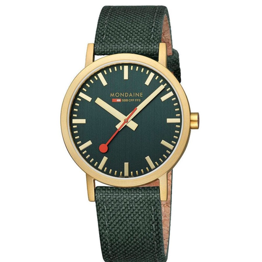 Watches Mondaine | Classic Forest Green Watch