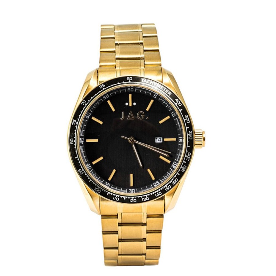 Watches Jag | Lonsdale Black Dial 44Mm Watch