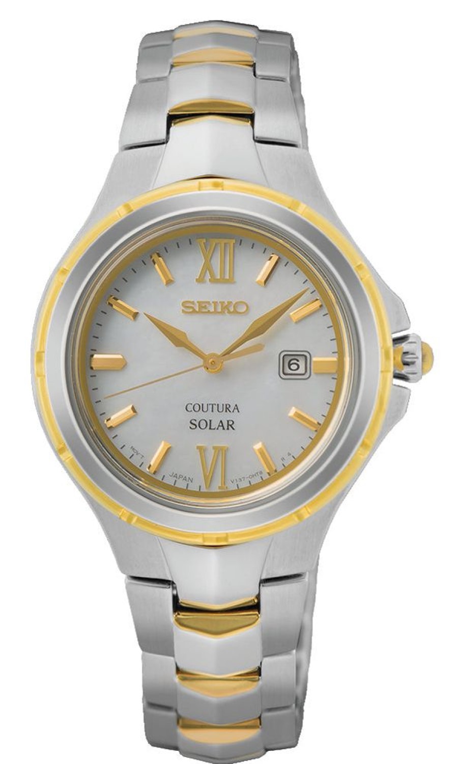 Watches Seiko | Coutura Daywear Two-Tone Stainless Steel Watch