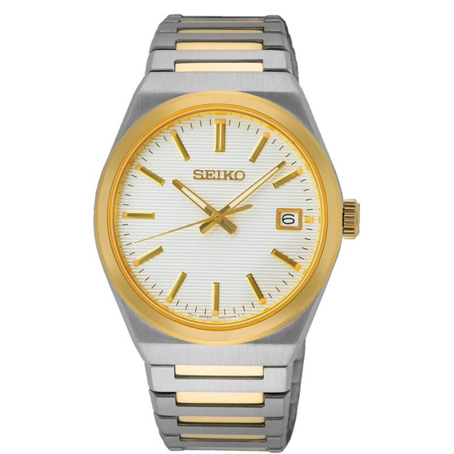 Watches Seiko | Conceptual Analogue Two-Toned White Dial