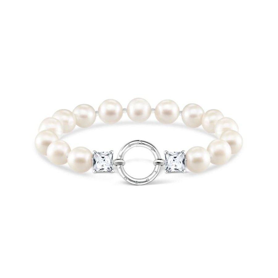 Jewellery Thomas Sabo | Thomas Sabo Bracelet Pearls Silver