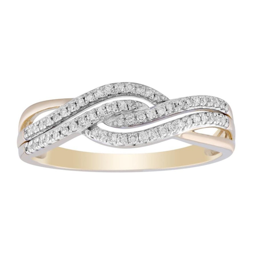 Jewellery Diamonds by WD | Ring With 0.17Ct Diamond In 9K Yellow Gold