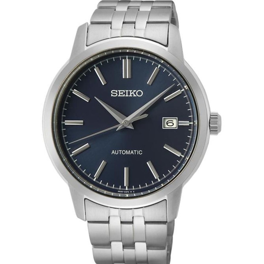 Watches Seiko | Essentials Automatic 100M Blue Dial