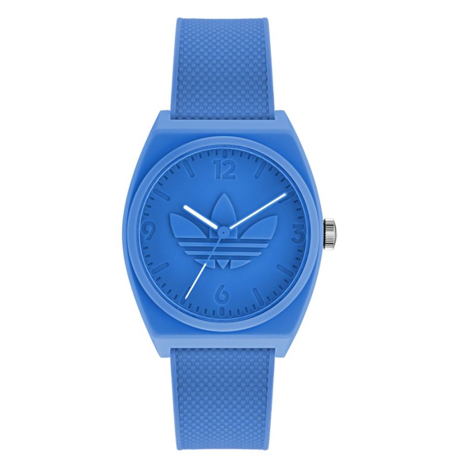 Watches Adidas | Project Two 38 Blue Dial Resin Watch