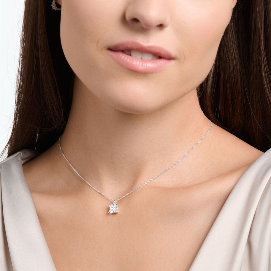 Jewellery Thomas Sabo | Necklace With White Stones Silver