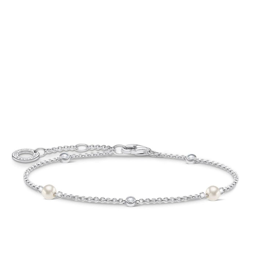 Jewellery Thomas Sabo | Bracelet White Stone