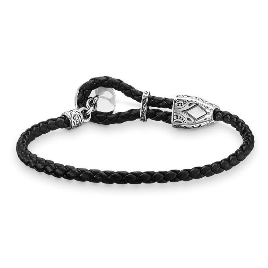 Jewellery Thomas Sabo | Leather Strap "Compass"