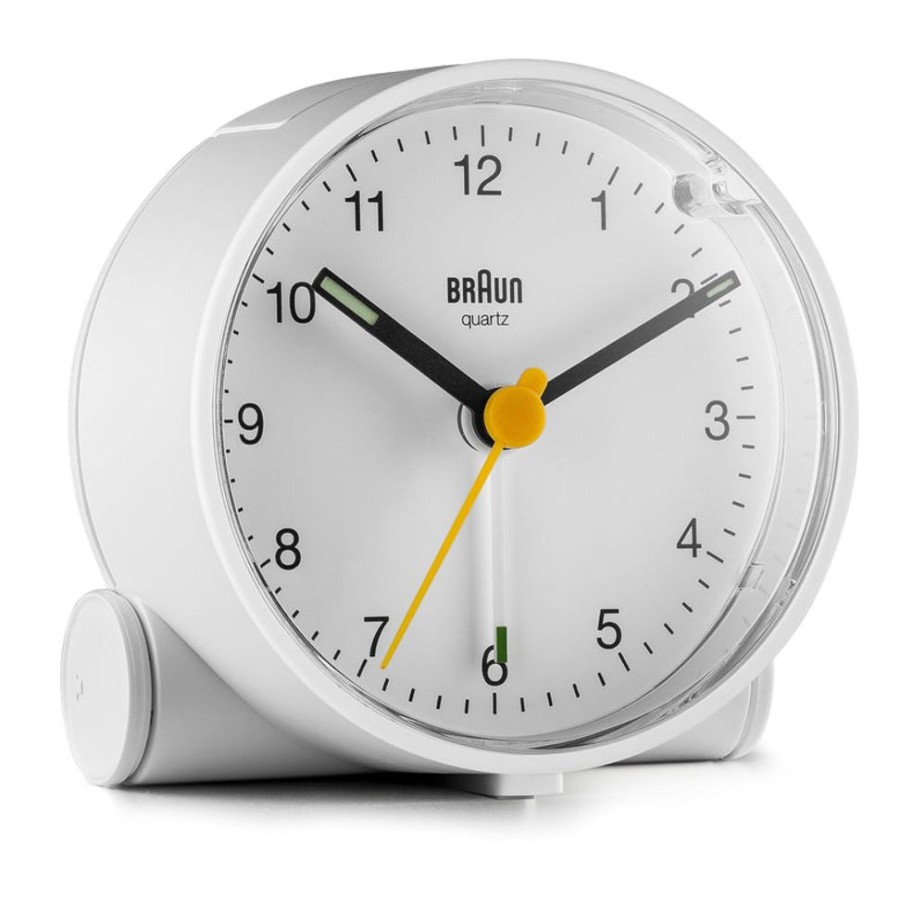 Watches Braun | Classic Analogue White Alarm Clock