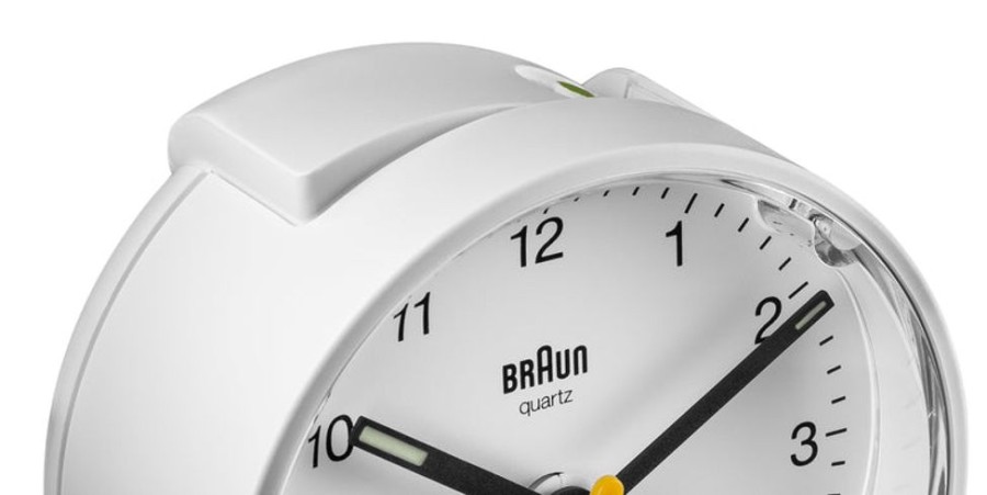 Watches Braun | Classic Analogue White Alarm Clock