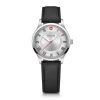 Watches Wenger | City Classic Black Leather Watch