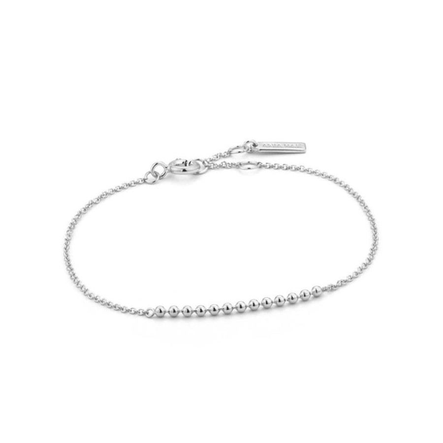 Jewellery Ania Haie | Modern Multiple Balls Bracelet - Silver