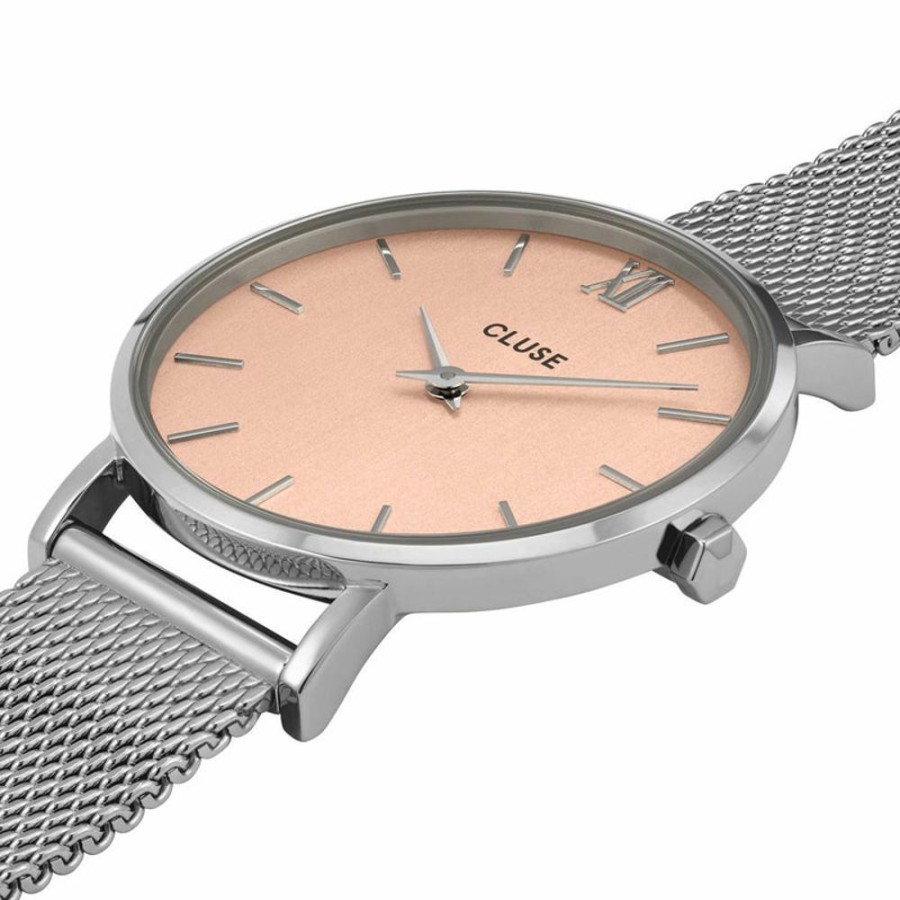 Watches Cluse | Cluse Minuit Silver Watch