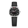 Watches Wenger | City Classic Black Leather Watch