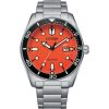 Watches Citizen | Eco-Drive Sport Orange Dial