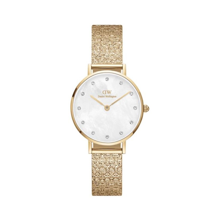 Watches Daniel Wellington | Petite 28Mm Pressed Studi Lumine Mother Of Pearl Watch