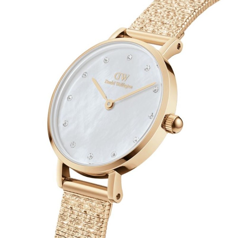 Watches Daniel Wellington | Petite 28Mm Pressed Studi Lumine Mother Of Pearl Watch