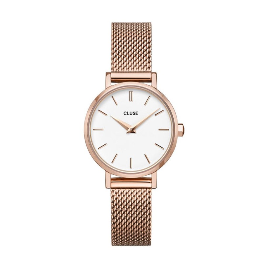 Watches Cluse | Cluse Boho Chic Petite Mesh Rose Gold Watch