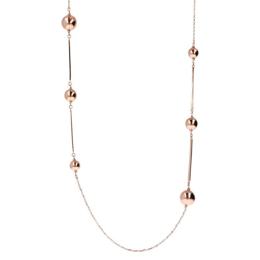 Jewellery Bronzallure | Balls Necklace Golden Rose