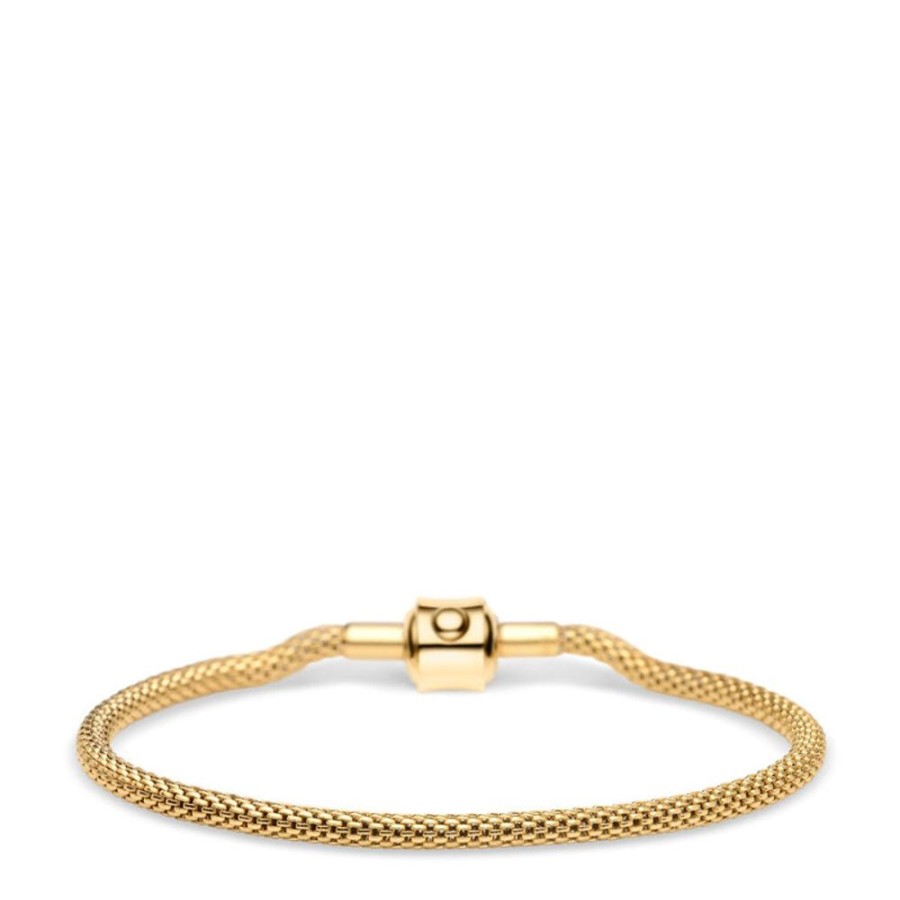 Jewellery Bering | Bering Arctic Symphony Gold Bracelet Large