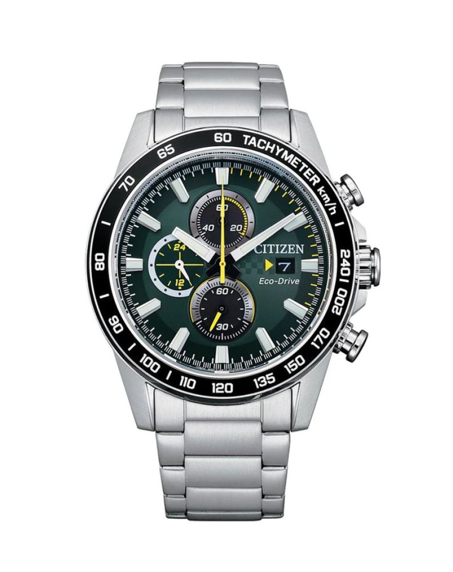 Watches Citizen | Eco Drive Bracelet Green Dial Watch