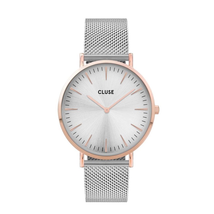 Watches Cluse | Cluse Boho Chic Mesh Rose Gold Watch