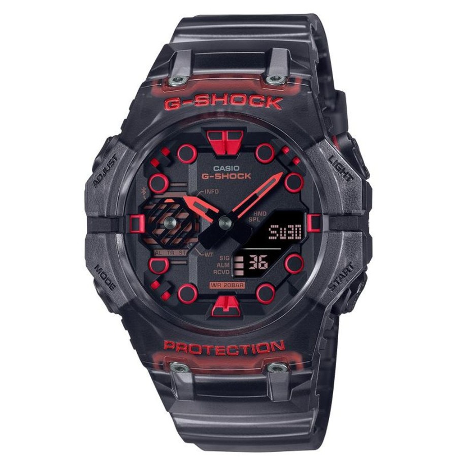 Watches G-Shock | Digital Black Resin Band Watch