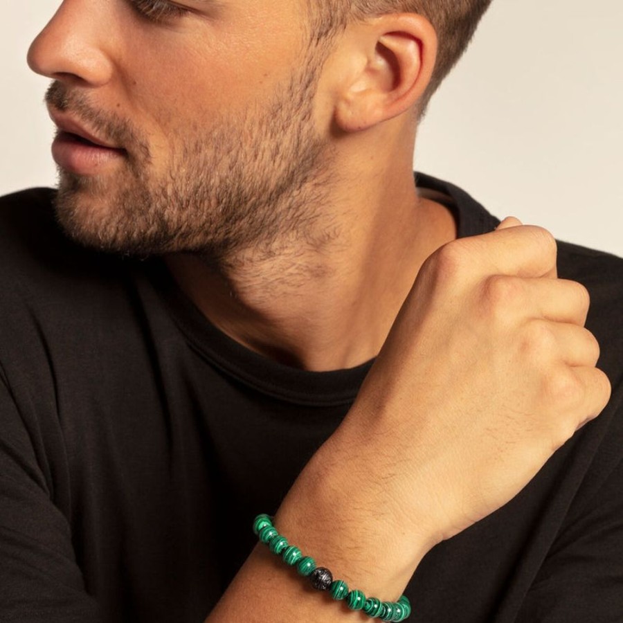 Jewellery Thomas Sabo | Bracelet "Black Cat Green"