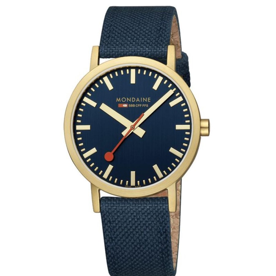 Watches Mondaine | Classic Deep Ocean Blue Watch