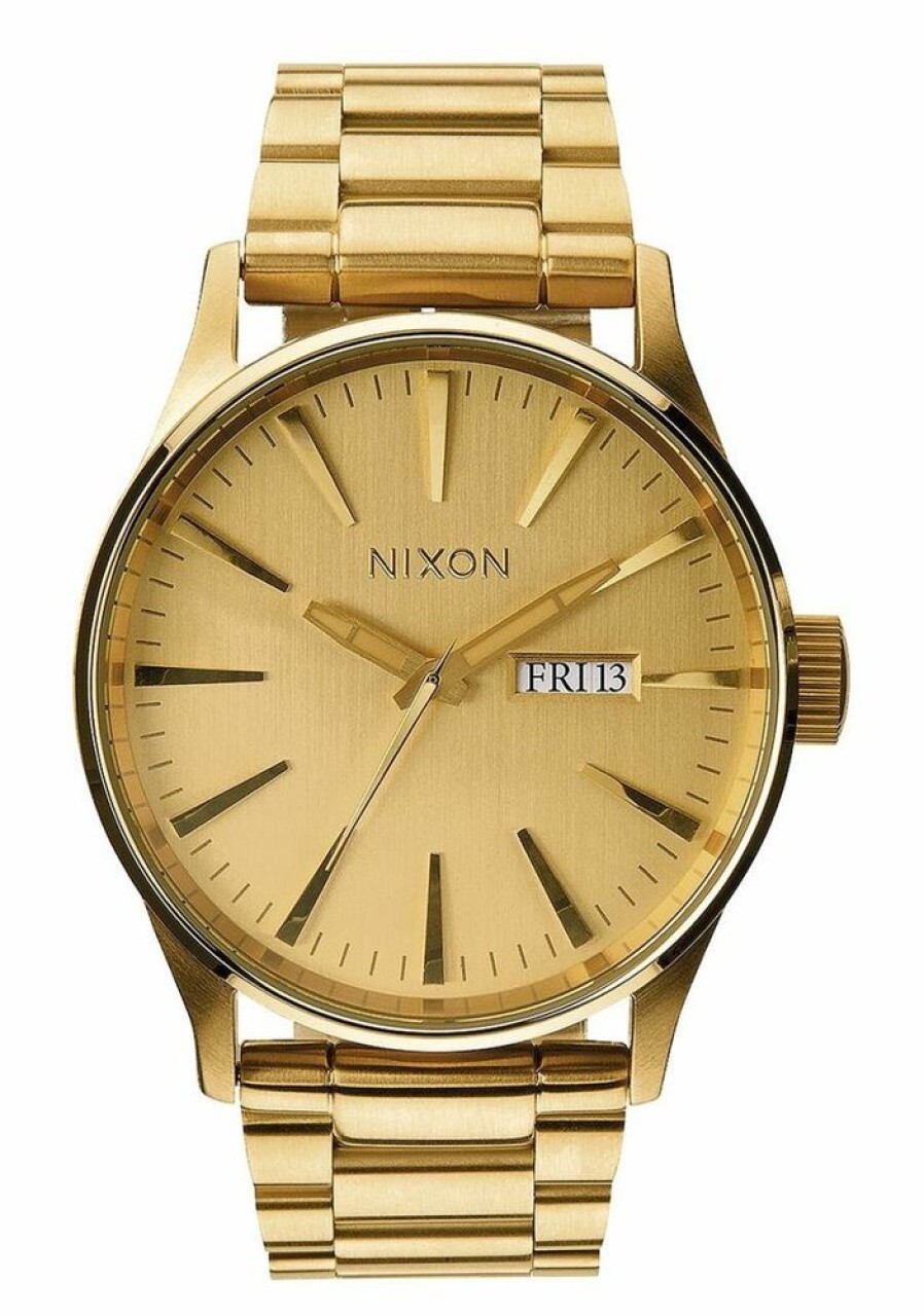 Watches Nixon | Sentry Stainless Steel All Gold