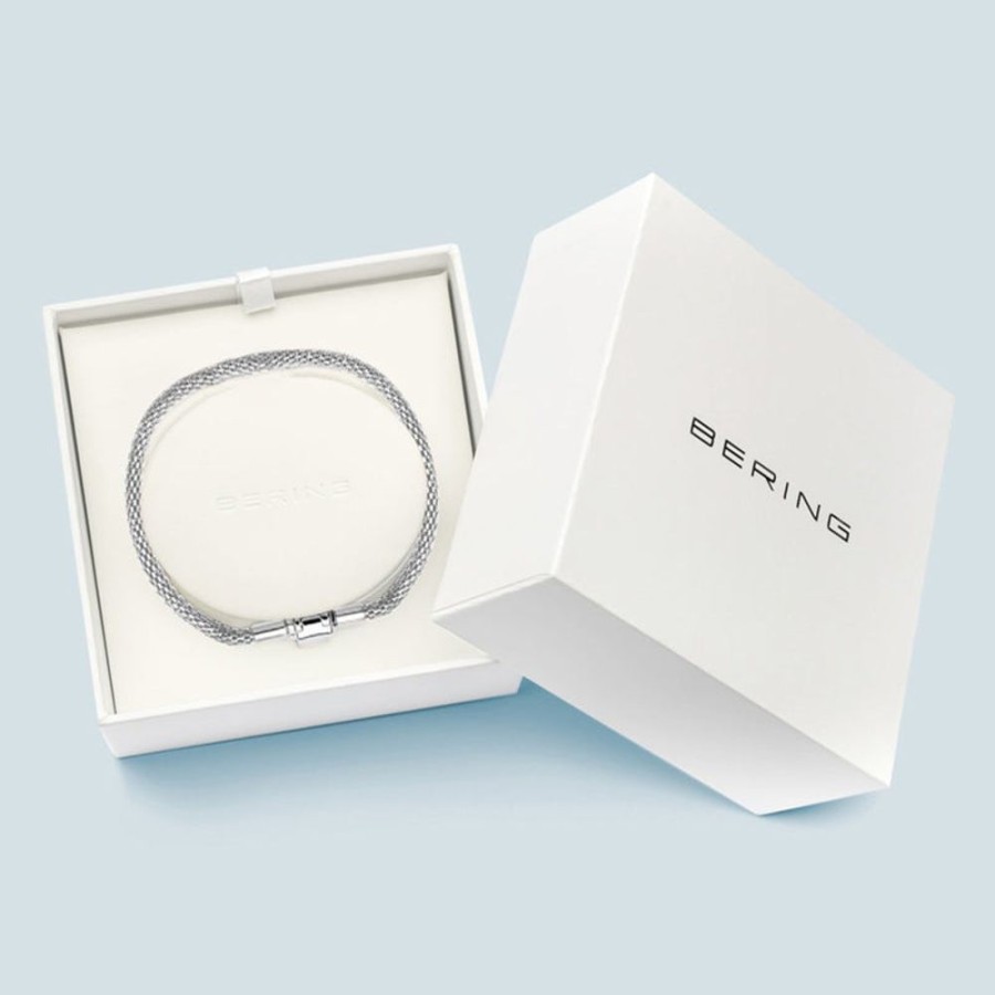 Jewellery Bering | Bering Arctic Symphony Silver Bracelet Small