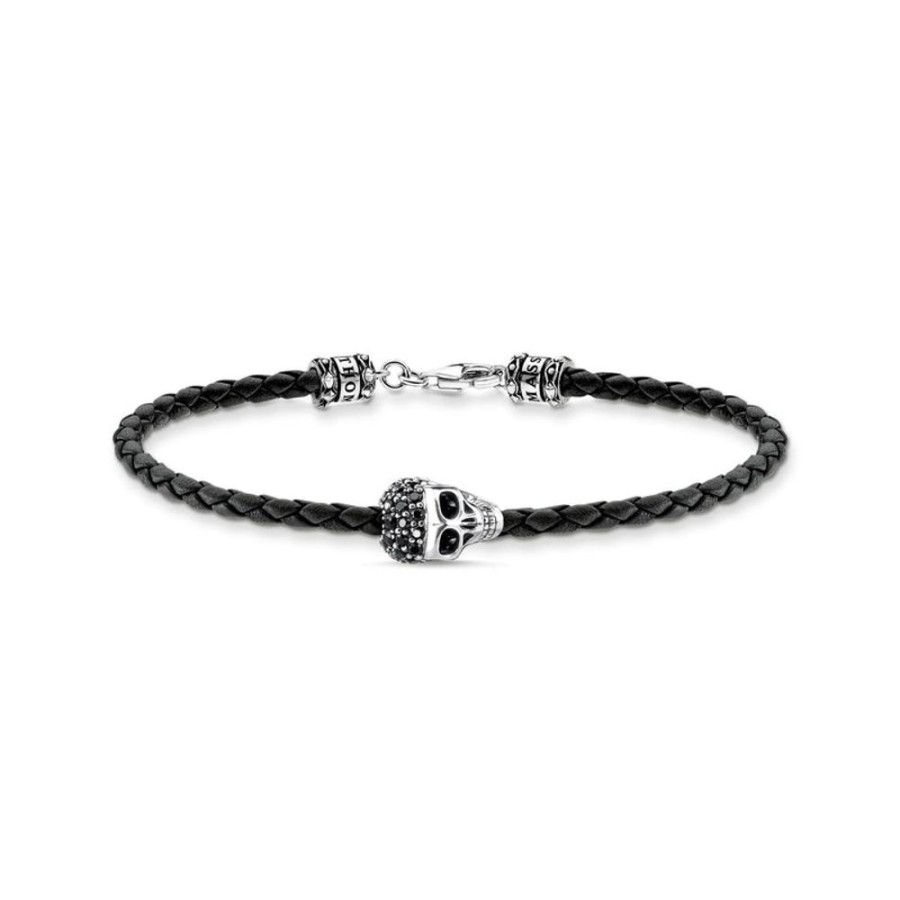 Jewellery Thomas Sabo | Bracelet Skull Crown Silver