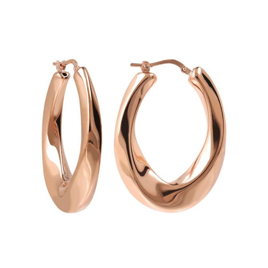 Jewellery Bronzallure | Purezza Oval Hoops