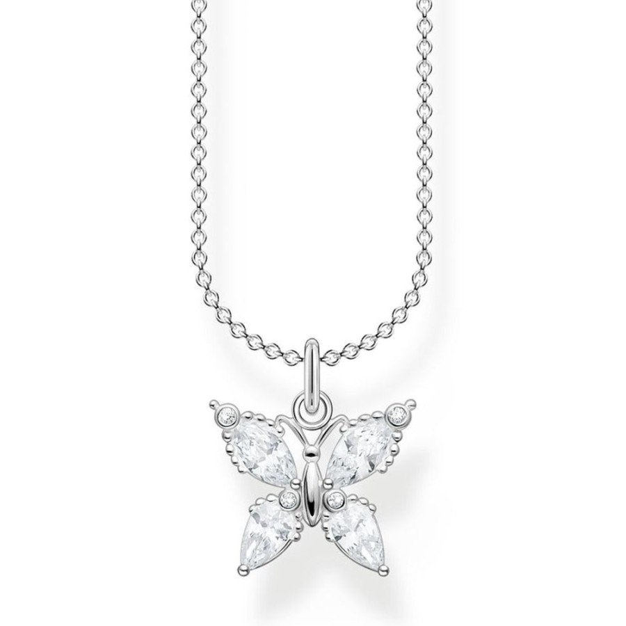 Jewellery Thomas Sabo | Necklace Butterfly Silver