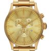 Watches Nixon | Sentry Chrono All Gold