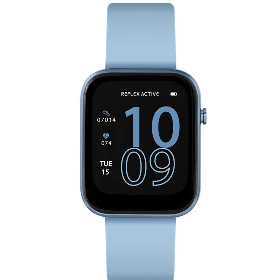 Watches Reflex Active | Series 12 Denim Silicone Smartwatch