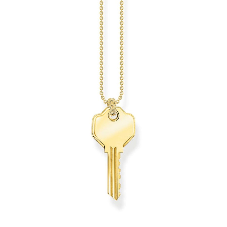 Jewellery Thomas Sabo | Necklace Key Gold