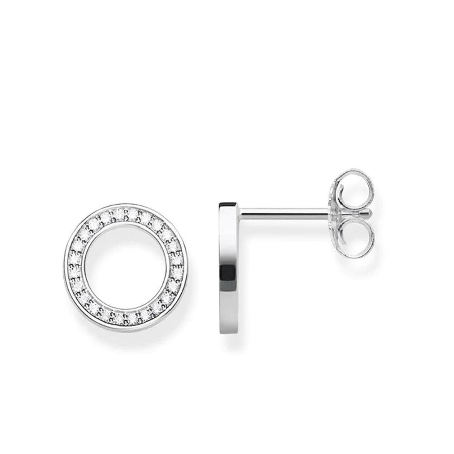 Jewellery Thomas Sabo Jewellery | Thomas Sabo Ear Studs Circles Large