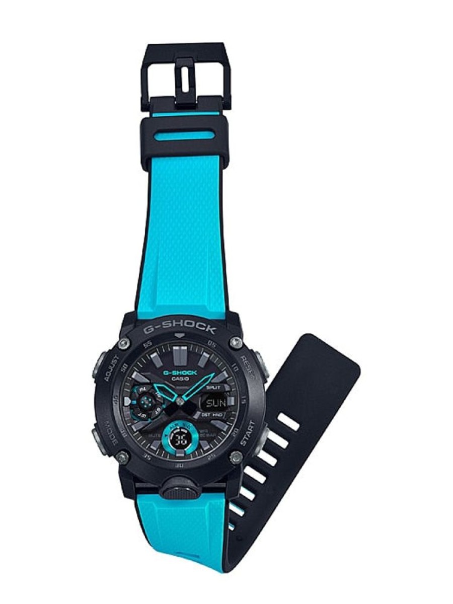 Watches G-Shock | Carbon Core Blue Band Watch