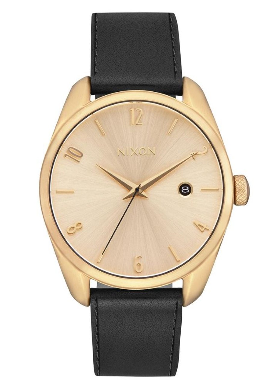 Watches Nixon | Thalia Leather Gold Dial