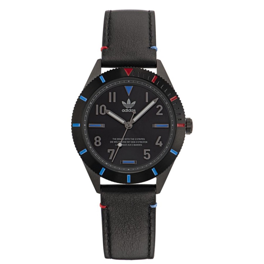 Watches Adidas | Edition Three 41Mm Black Dial Watch