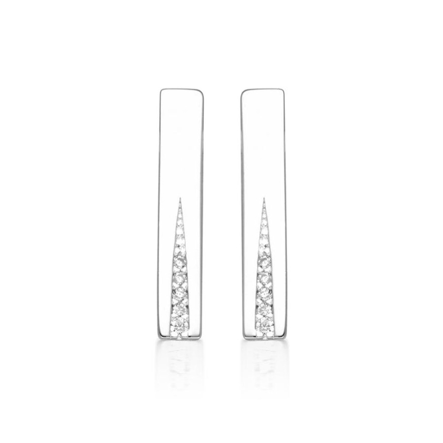 Jewellery Georgini | Georgini The Layered Edit Gilded Earrings Silver