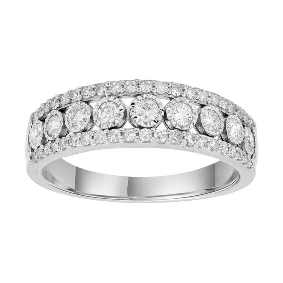 Jewellery Diamonds by WD | Ring With 0.5Ct Diamonds In 9K Gold