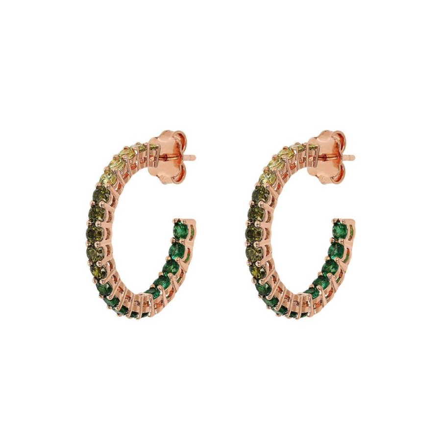 Jewellery Bronzallure | Miss Cubic Zirconia Hoop Studs