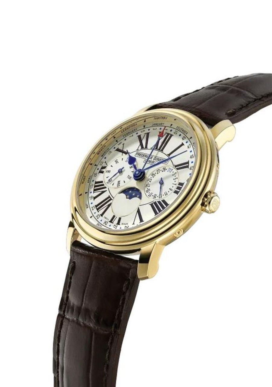 Watches Frederique Constant | Classics Business Timer In Gold